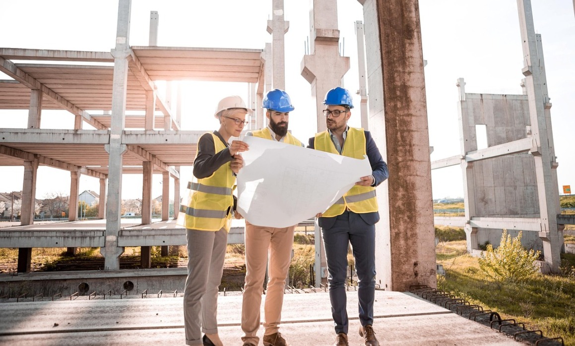 industrial team workers